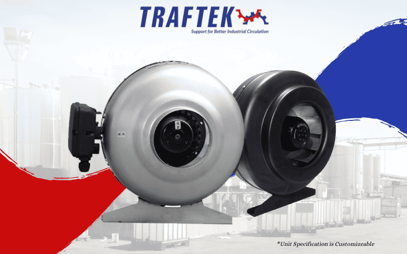 Traftek Centrifugal Inline Duct
